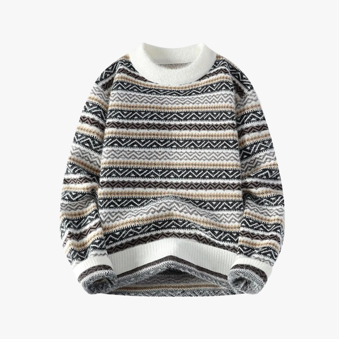 Saturnino® | Retro Pattern Sweater