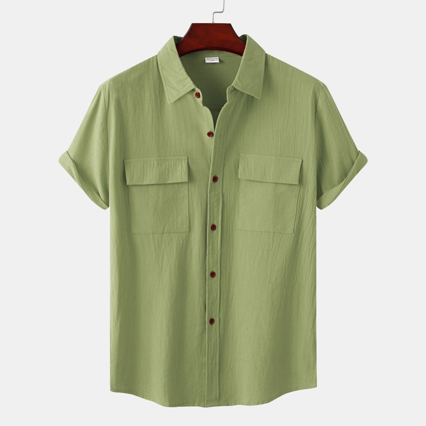 Judas® | Short-Sleeved Linen Shirt For Men