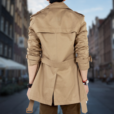 Crisanto® | Elegant Autumn Overcoat for Men