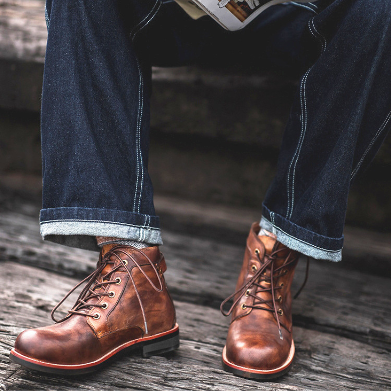 Marcelino® | Handcrafted Genuine Leather Boots
