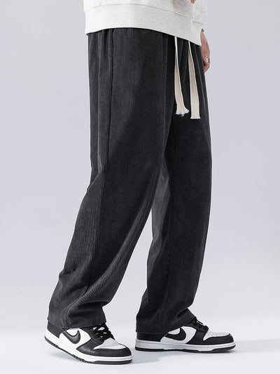 Lamberto® | Straight Leg Corduroy Pants