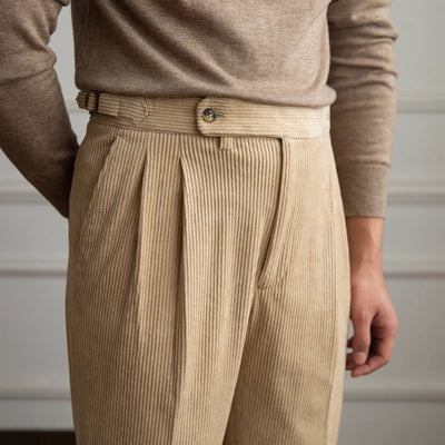 Bezemer® | MV Corduroy Drape Casual Trousers