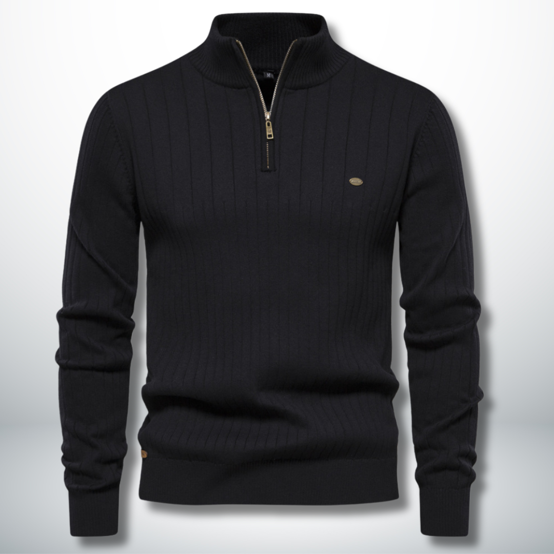 Asdrúbal® | Comfortable and elegant sweater with zip