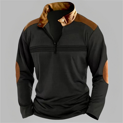 Vicente® | Comfortable Long Sleeve Polo Shirt