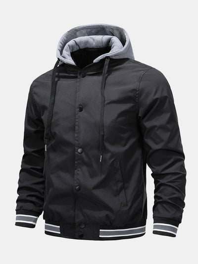 Camilo | Detachable Hooded Bomber Jacket
