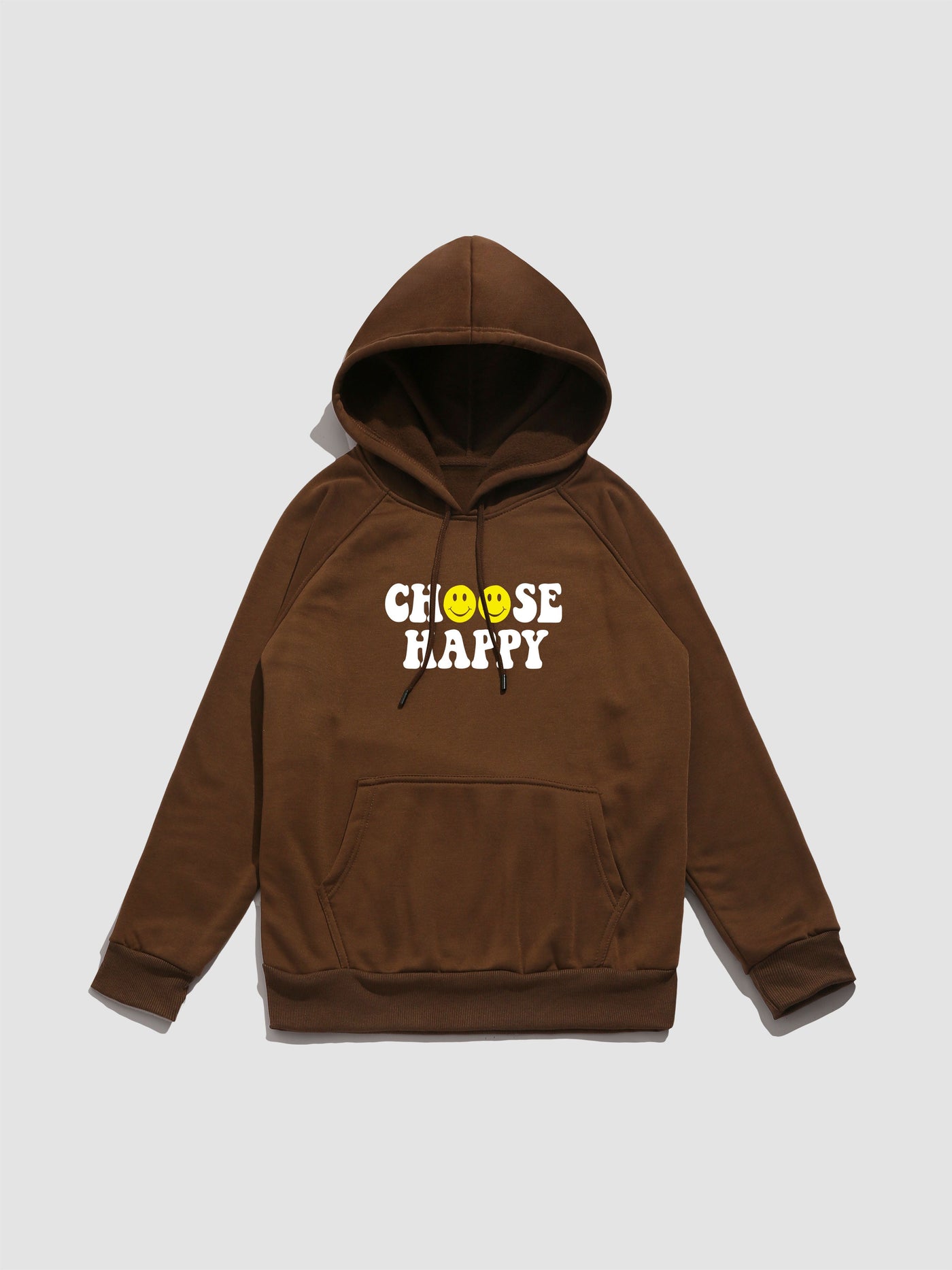 Quintin | Smiley Slogan Print Hoodie