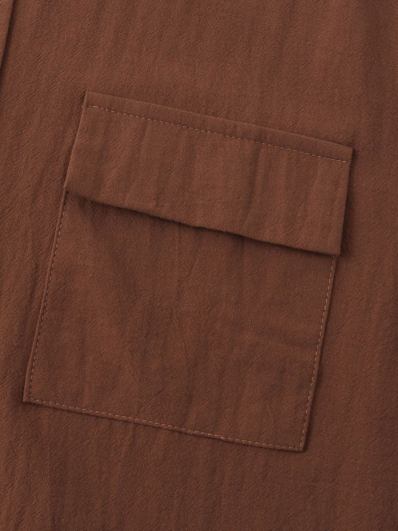 Alver® | Man Button Up Shirt With Patch Pockets