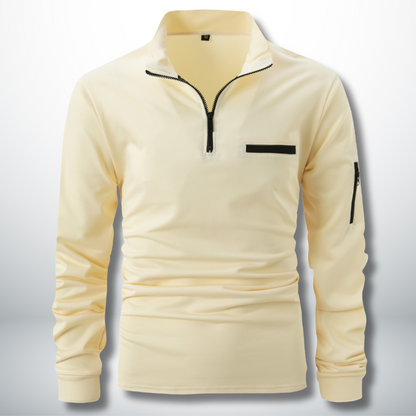 Arístides® | Men's Sports Sweatshirt With Zip