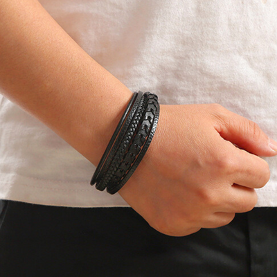 Daniel | MEN’S LUXURY LEATHER BRACELET