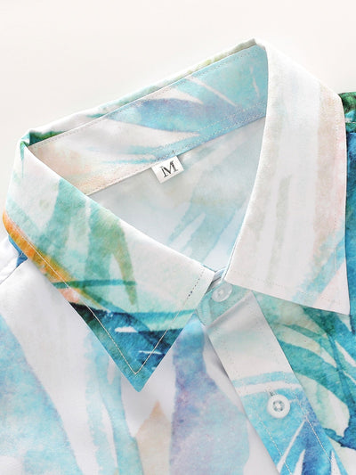 Ramiro® | Botanical Watercolor Print Shirt
