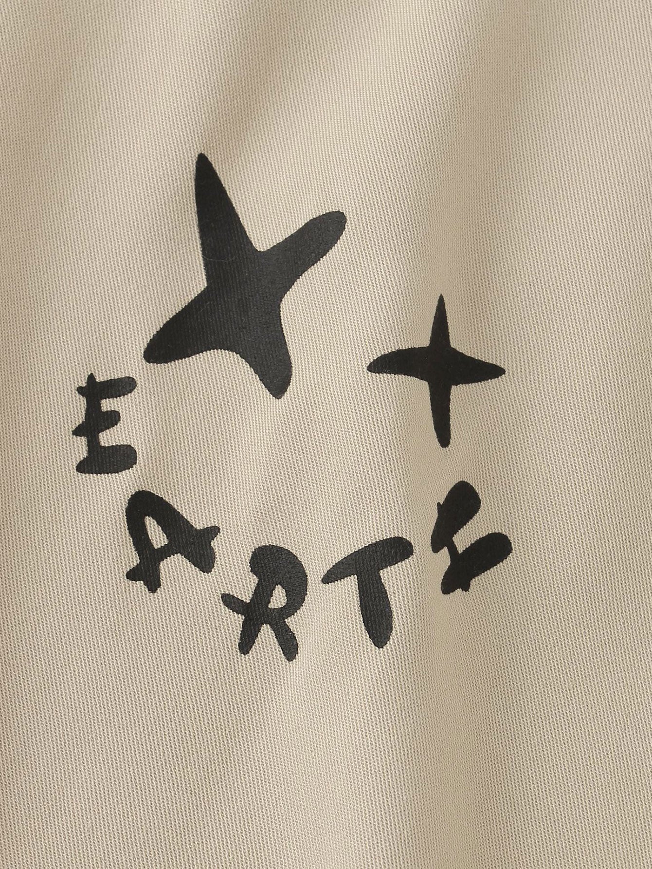 Apisai® | Smiley Graphic Print Button Up Shirt