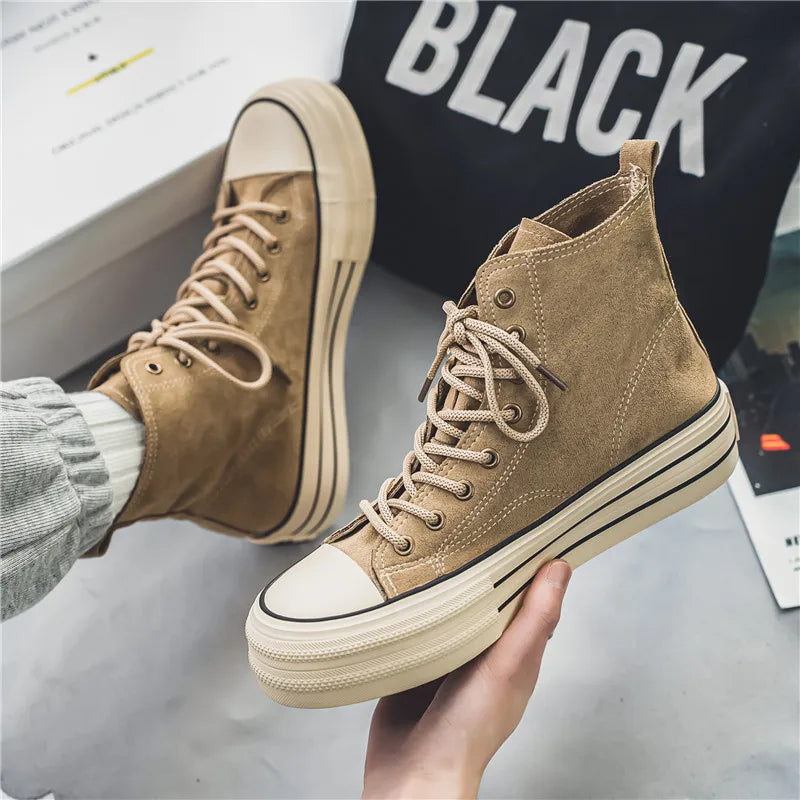 Belarmino® | Avenue Suede Platform High Tops
