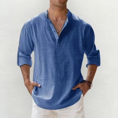 Santino® | Premium Cotton-Linen Stretch Shirt