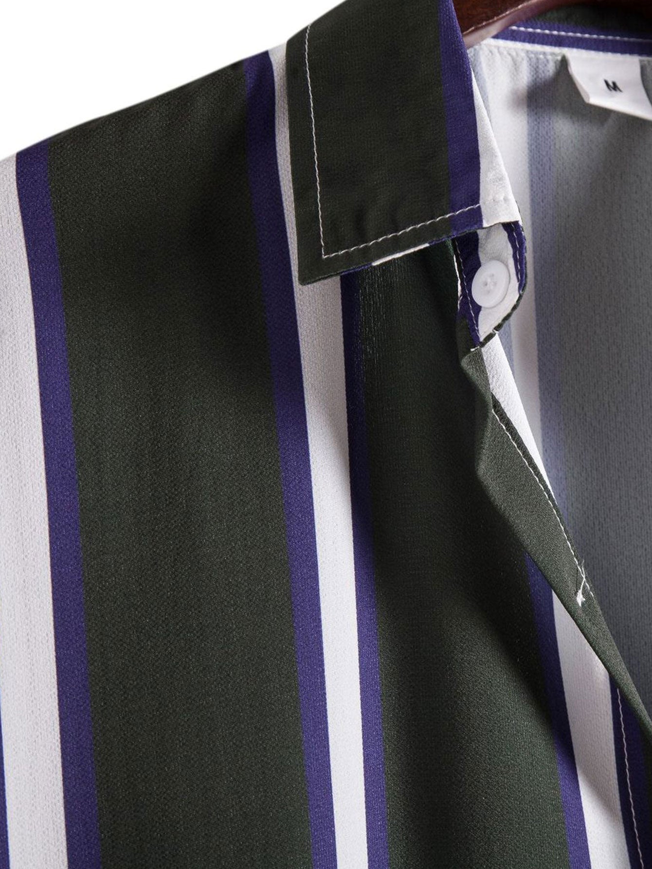 Arild® | Striped Print Button Up Shirt