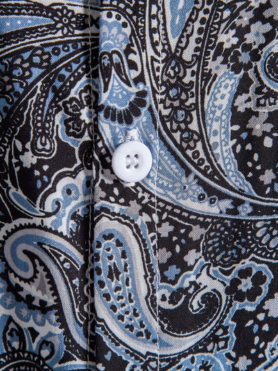 Argel® | Paisley Print Button Up Shirt