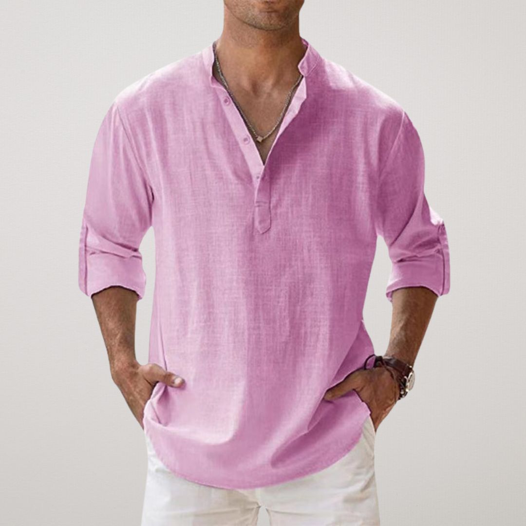 Piers | Breathable linen shirt