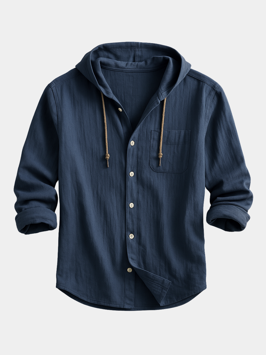 Stanley | Luxury Hooded Shirt