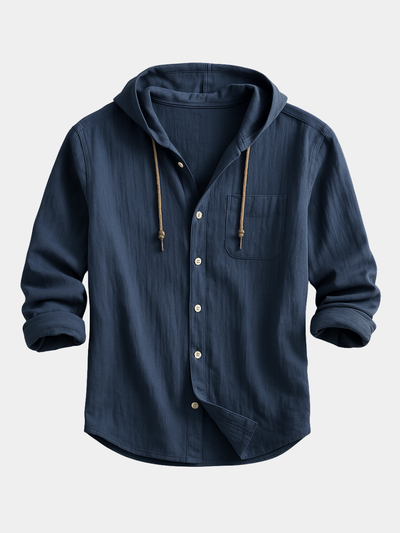 Stanley | Luxury Hooded Shirt