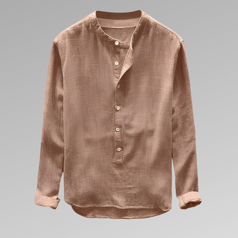 Jasper® | Stylish Shirt Without Wars With An O-Neck From Sustainable Production