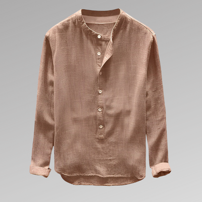 Jasper® | Stylish Shirt Without Wars With An O-Neck From Sustainable Production