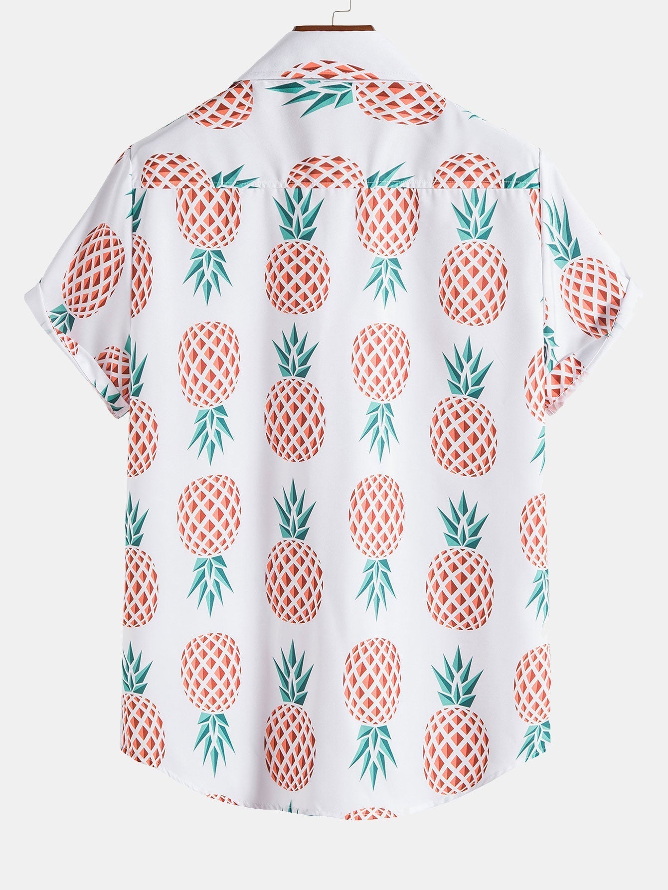 Armonie® | Pineapple Print Button Up Shirt