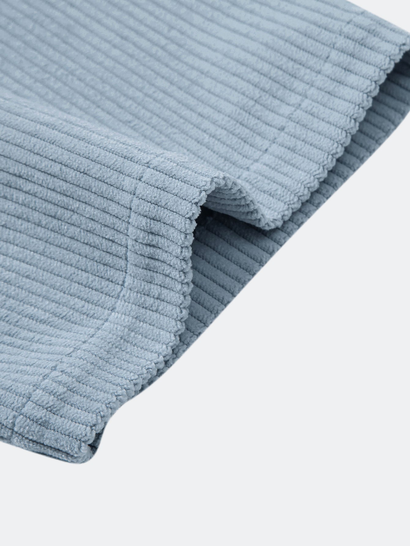 Arandes® | Short Sleeve Corduroy Patchwork Shirt