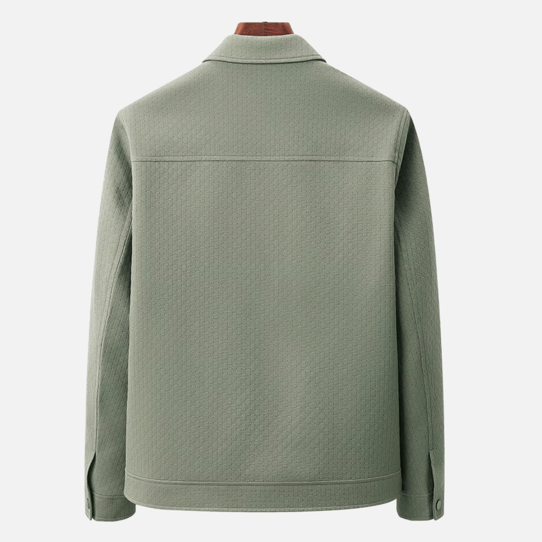 Quinn | Elliot Vintage Textured Cotton Knit Jacket