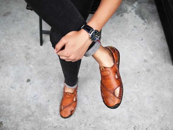 Douglas | Classic Leather Sandals
