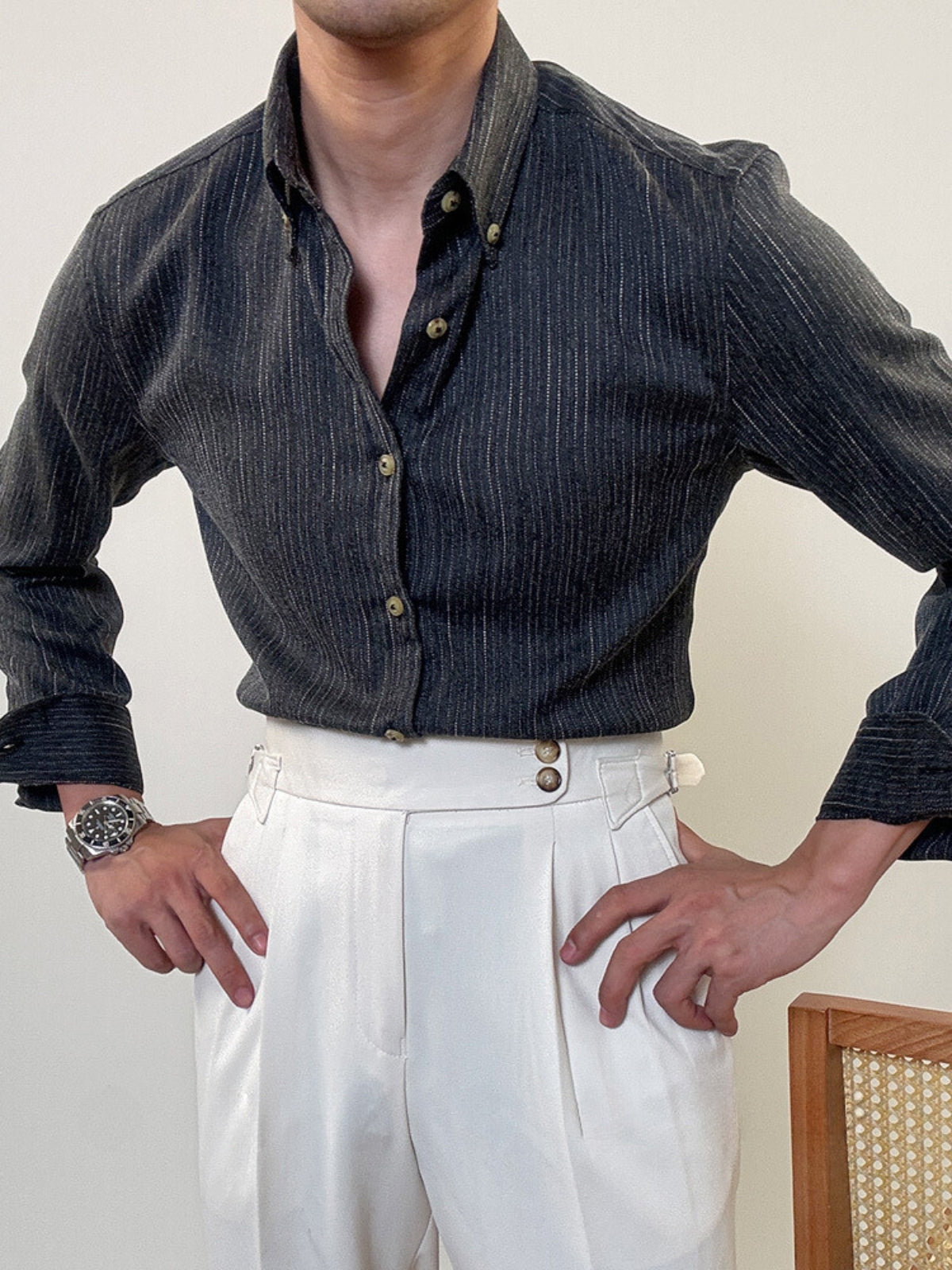 Bezar® | MV British Non-Iron Slim-Fit Shirt