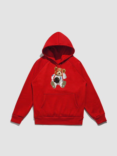 Justin | NASA Astronaut Bear Print Hoodie