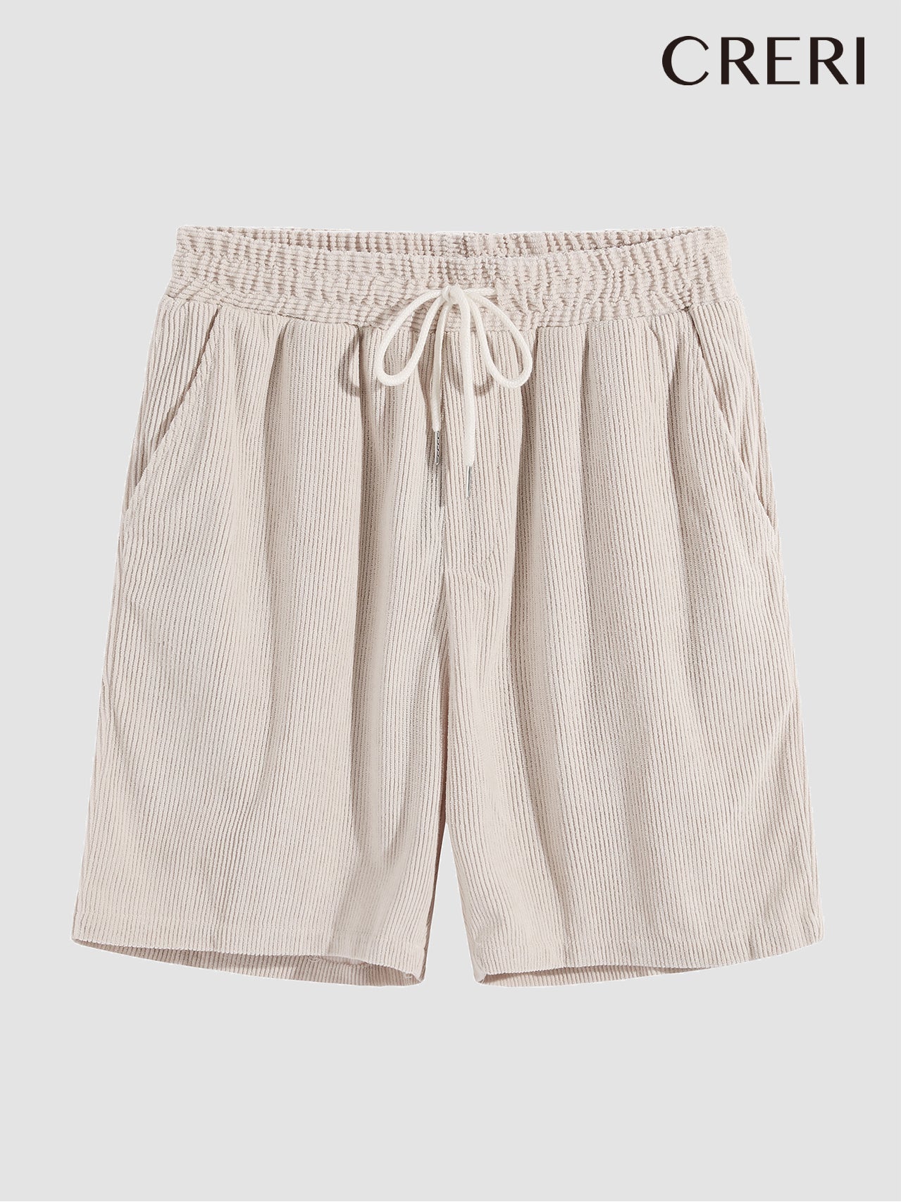 Eleazar® | Corduroy Drawstring Shorts