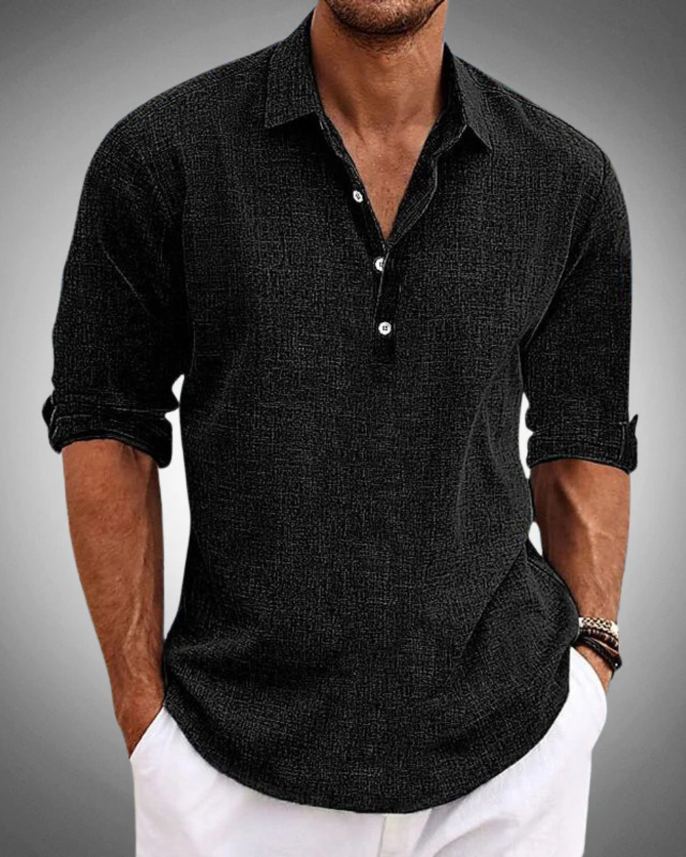 Adolfo® | Classic Cotton Shirt