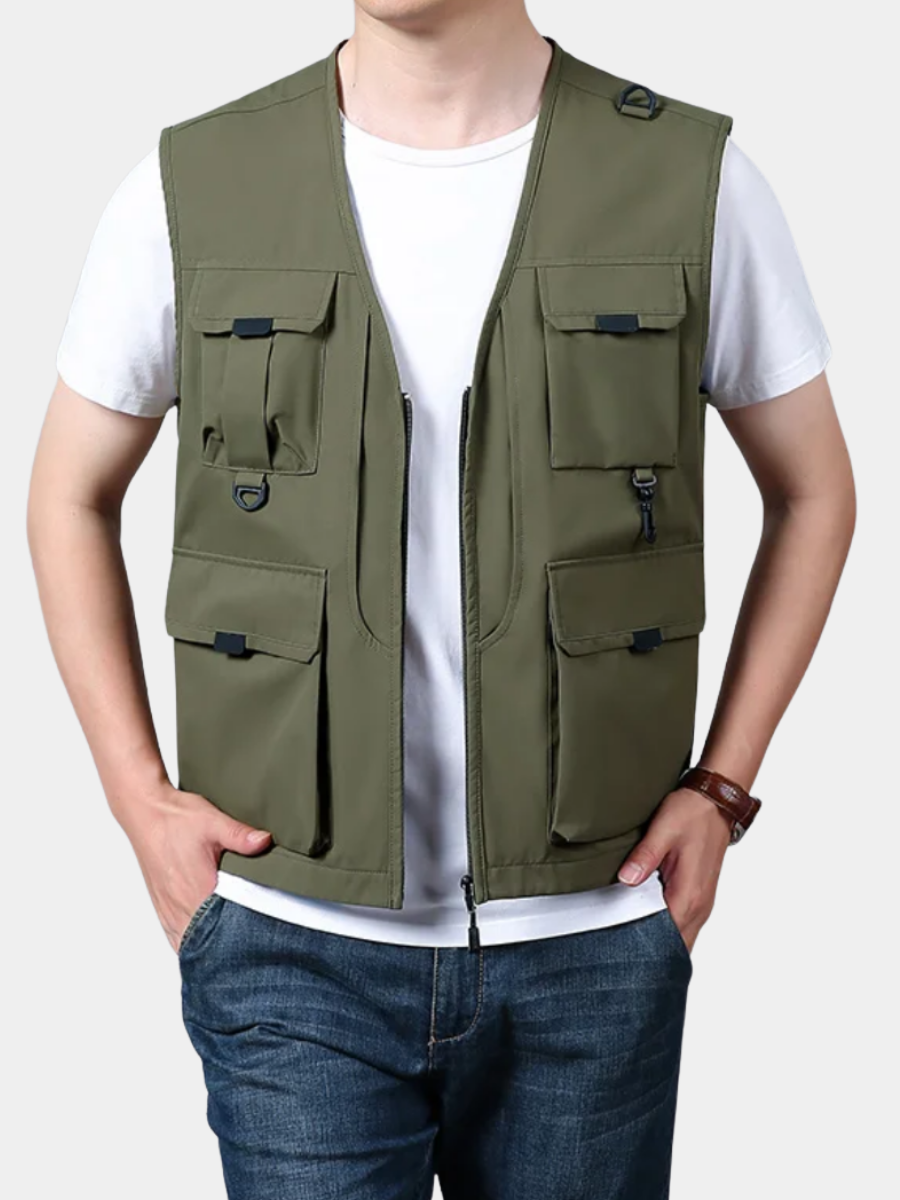 hola BREATHABLE MULTI-POCKET CARGO VEST