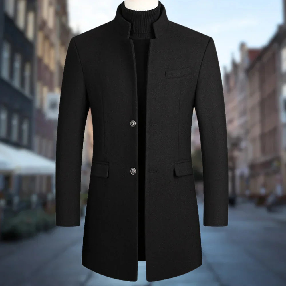 Cuauhtémoc | Elegant slim-fit coat for men