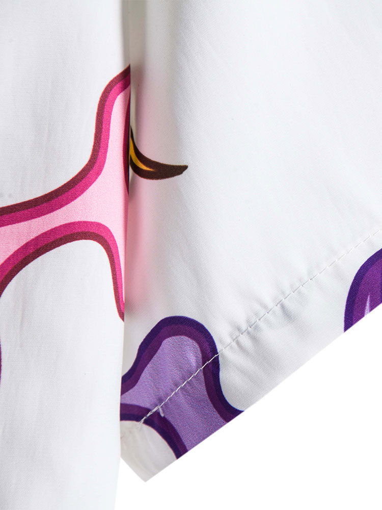 Asael® | Abstract Print Shirt