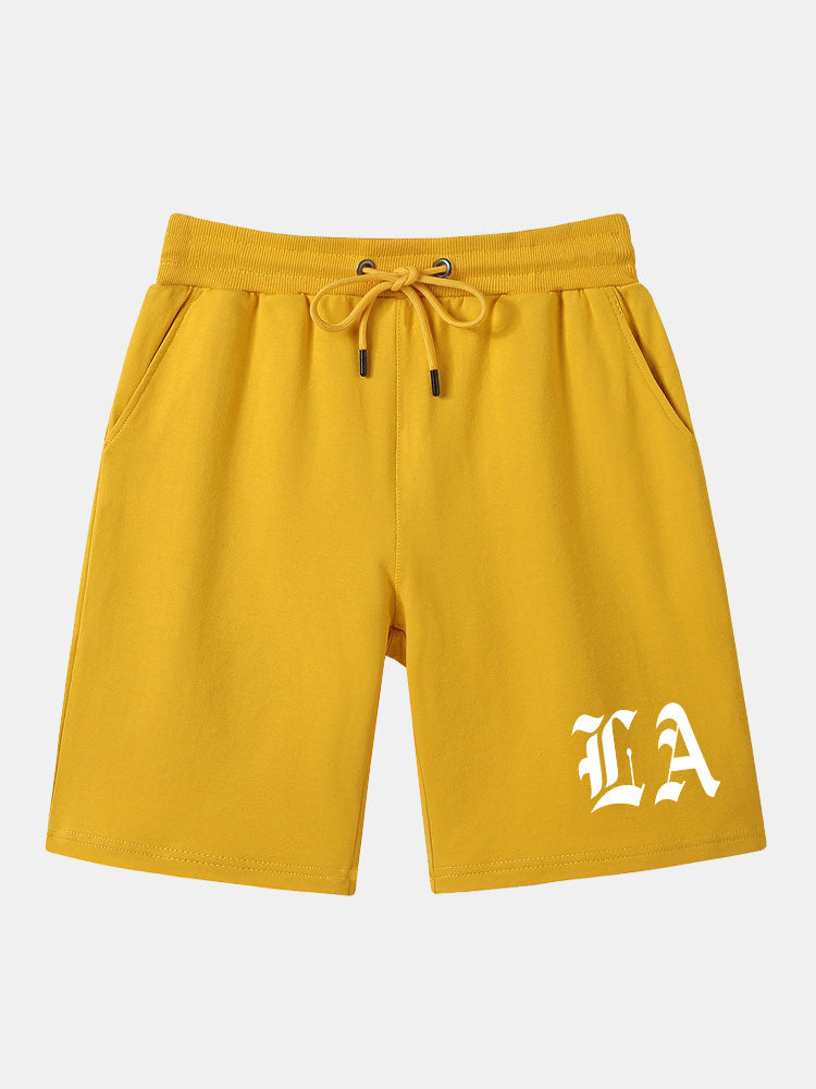 Iban® | La Print Mid Length Shorts