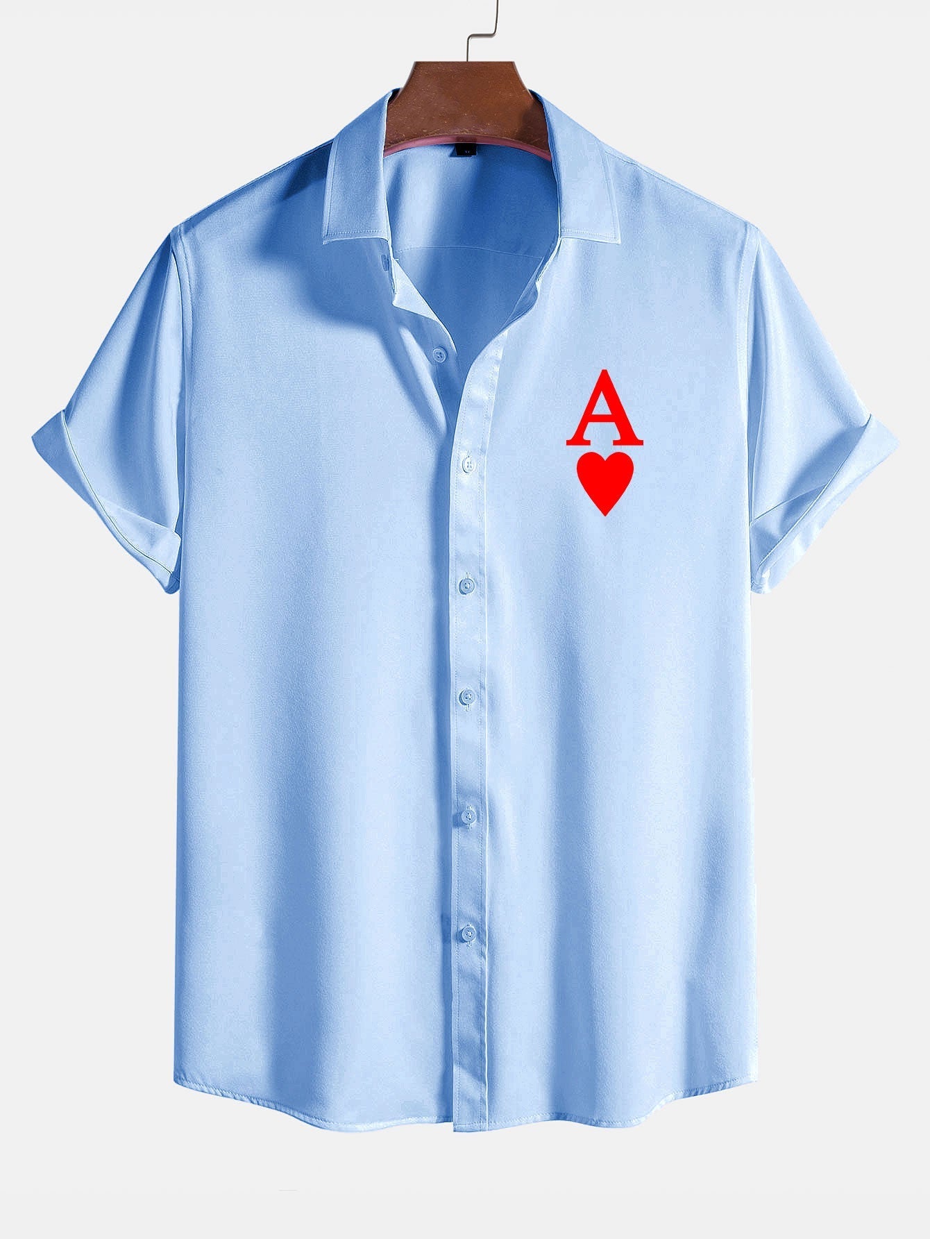 Arcani® | Poker Hearts Graphic Print Shirts