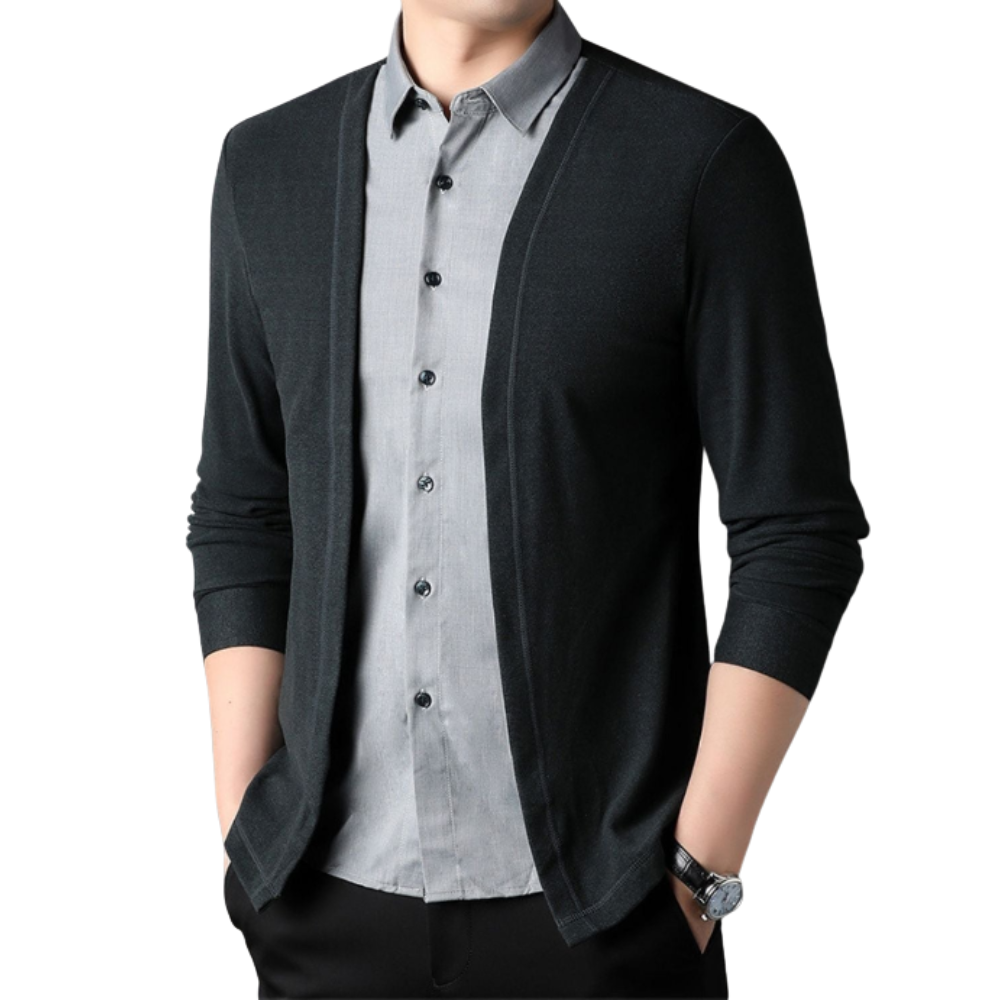 Alan | 2-in-1 shirt and cardigan