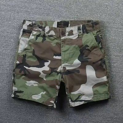 Toribio | Recon Camo Cotton Shorts