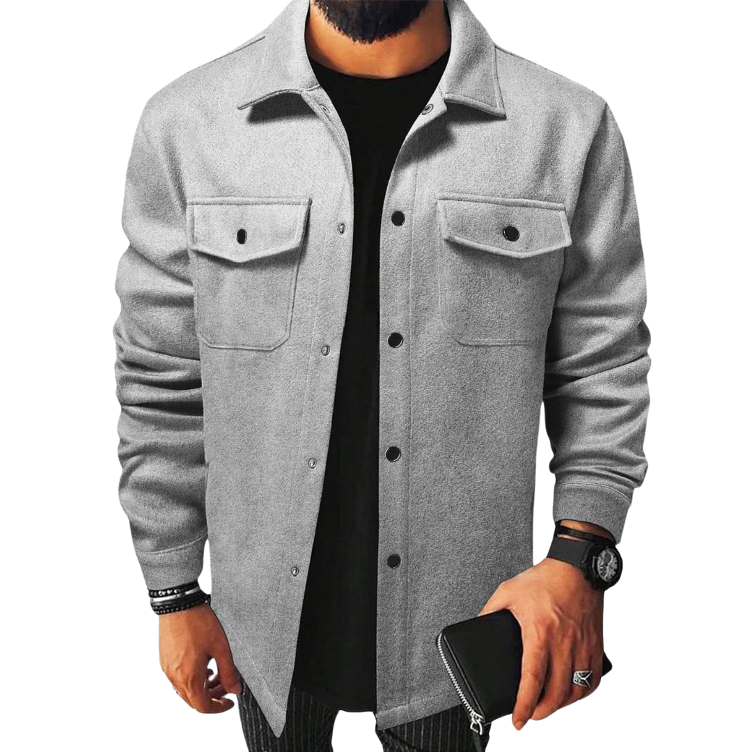 Flynn® | Classic Shirt Jacket For Men