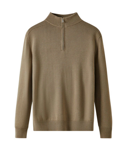 Wilder | Capri Merino Wool Zip Sweater