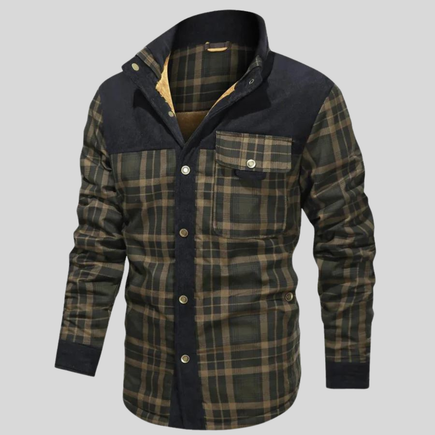 Dion® | Checked Lined Jacket