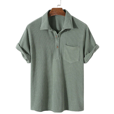 Johnnie® | Men'S Casual Loose Checkered Short-Sleeved T-Shirt