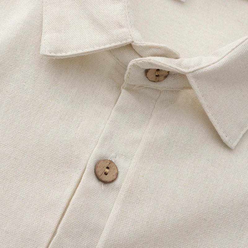 Maximilian® | Linen Polo Shirt