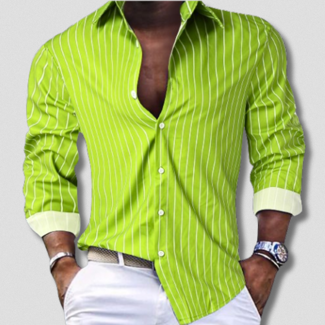 Emeterio® | Elegant Striped Shirt for Men