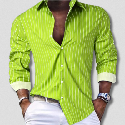 Emeterio® | Elegant Striped Shirt for Men
