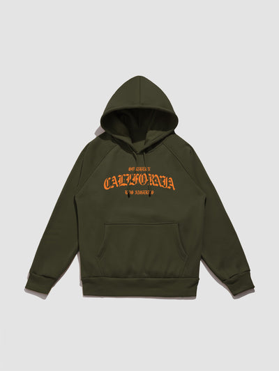 Marley | California Letter Print Hoodie