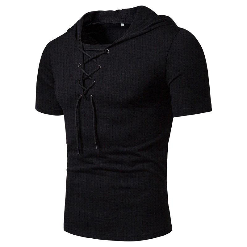 Kaemon® | Casual Summer Drawstring T-Shirt For Men