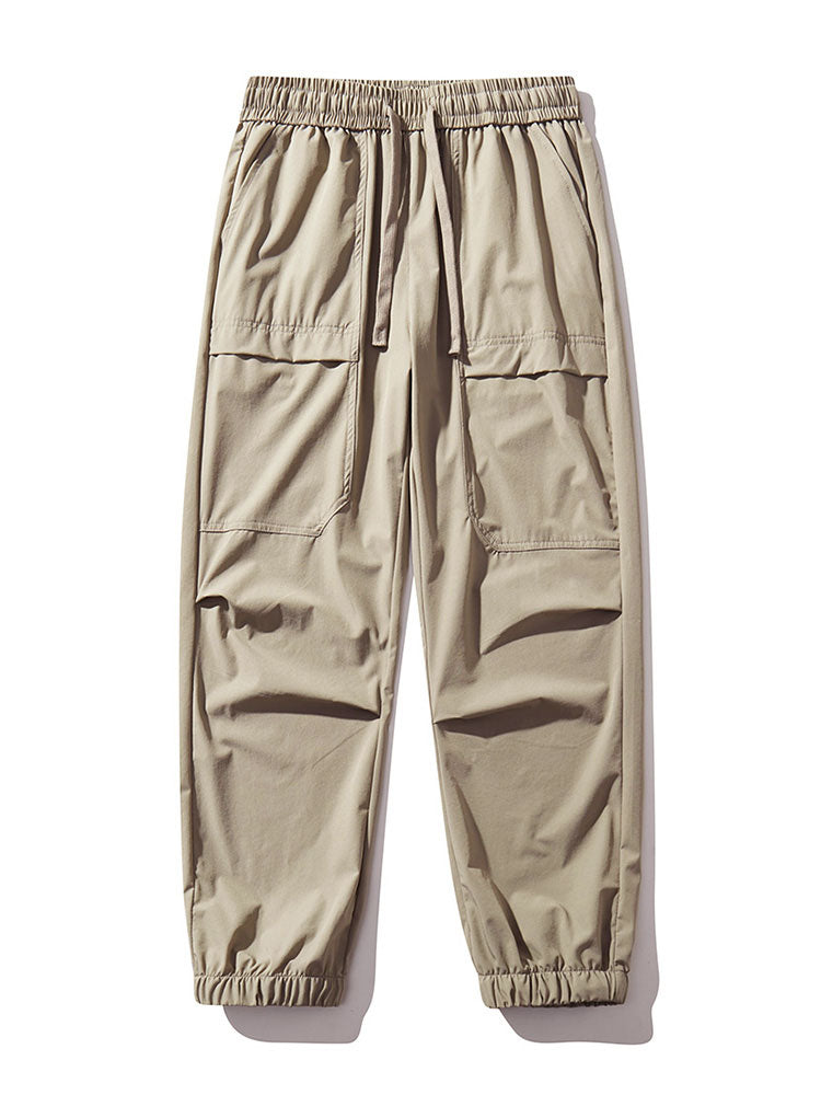 Juan® | Elastic Waist Parachute Cargo Pants