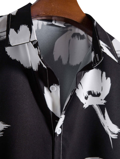 Alvyn® | Hand Drawn Floral Print Shirt